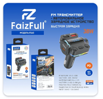 FM-модулятор FaizFull FS60 PD20W+QC3.0 5A 2xUSB+Type-C BT5.0 Black