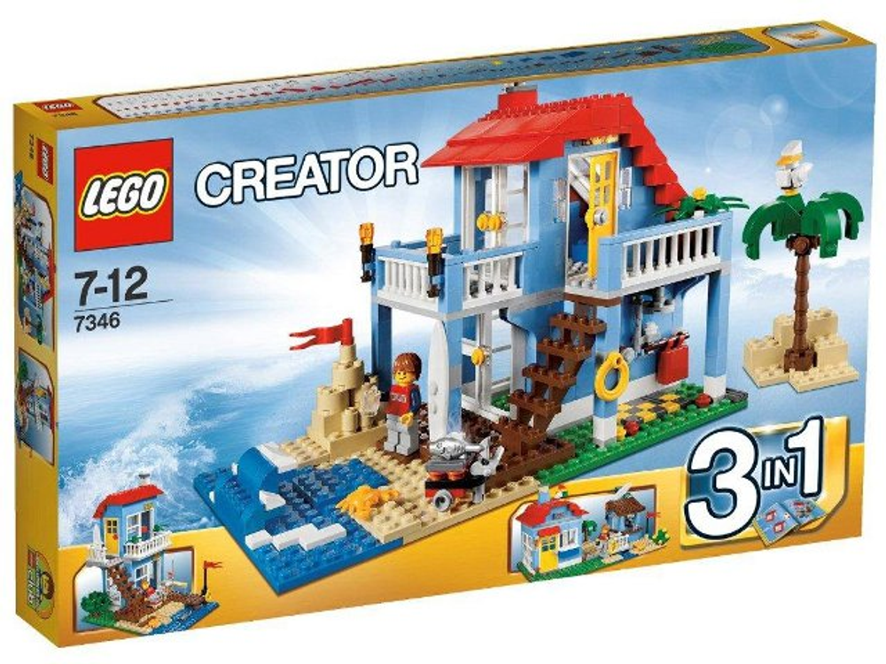 LEGO Creator: Дом на морском побережье 7346 — Seaside House — Лего Креатор Создатель
