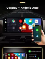 Магнитола для Mercedes-Benz E W212 седан 2012-2015 NTG 4.5 - Kuberg монитор 12.3" в стиле MERCEDES на Android 13, Быстрая, CarPlay, 4G SIM-слот
