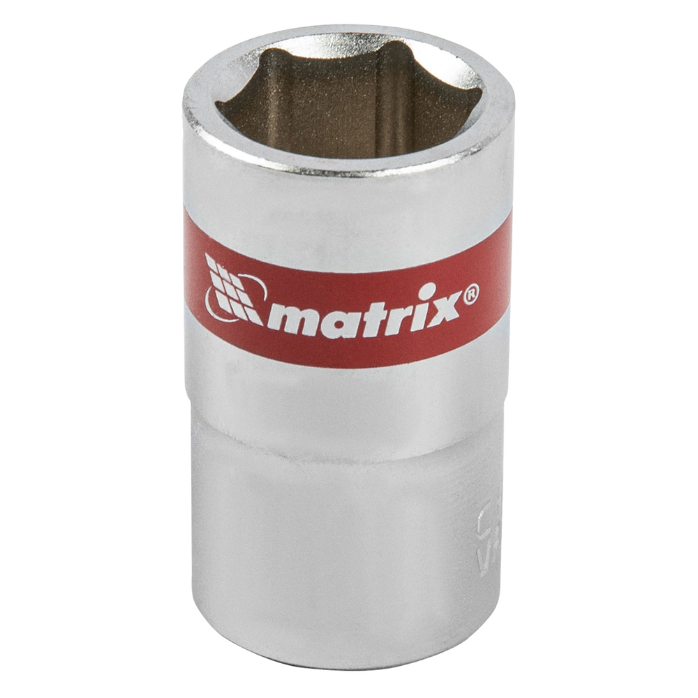 ГОЛОВКА MATRIX 6-ГРАННАЯ 15ММ CrV 1/2 ХРОМ 13115