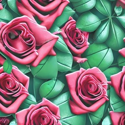 Flowers Pattern #11 Roses