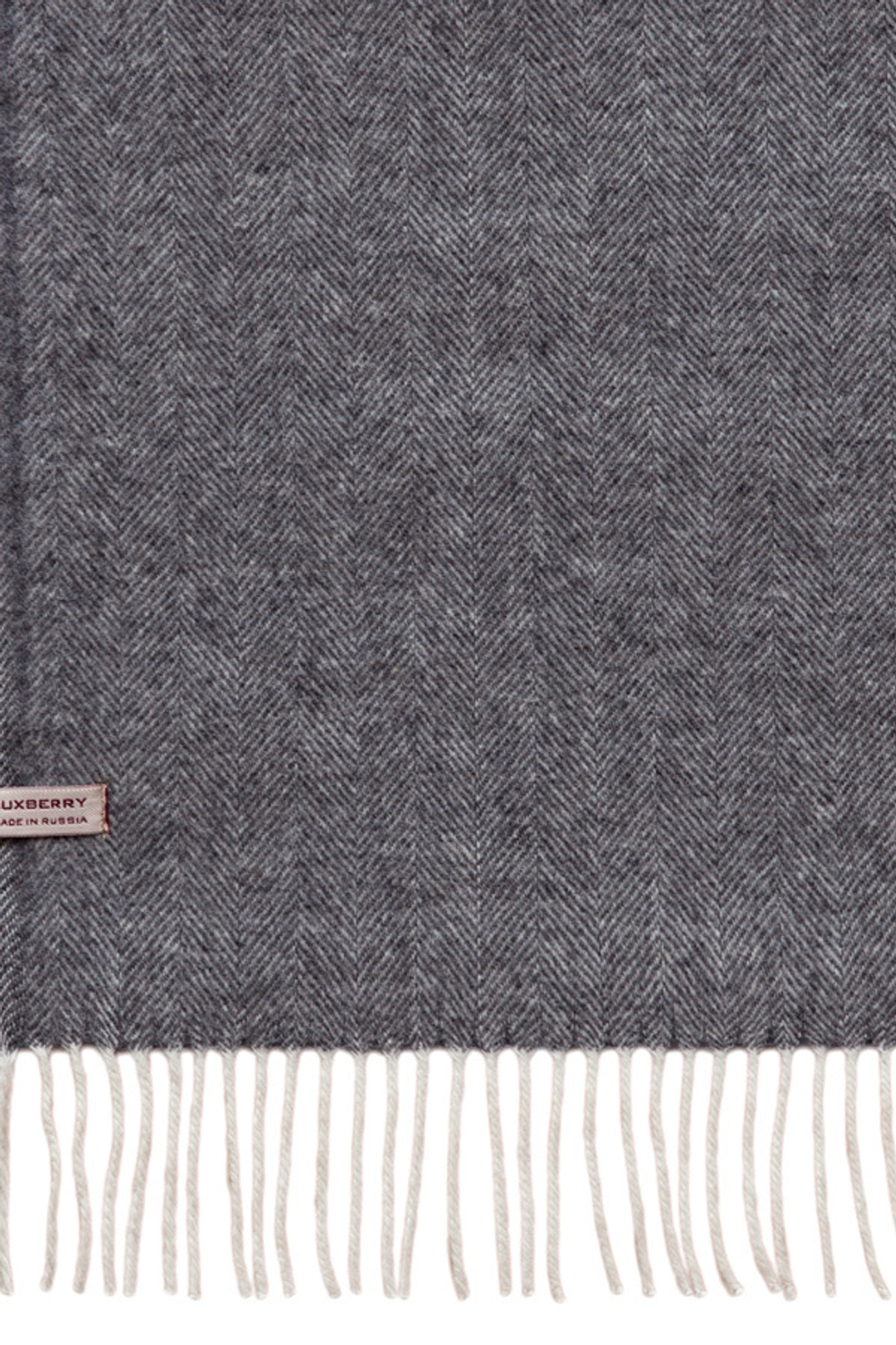 Плед шерстяной 140х200 и саше лаванды Luxberry Lord серый