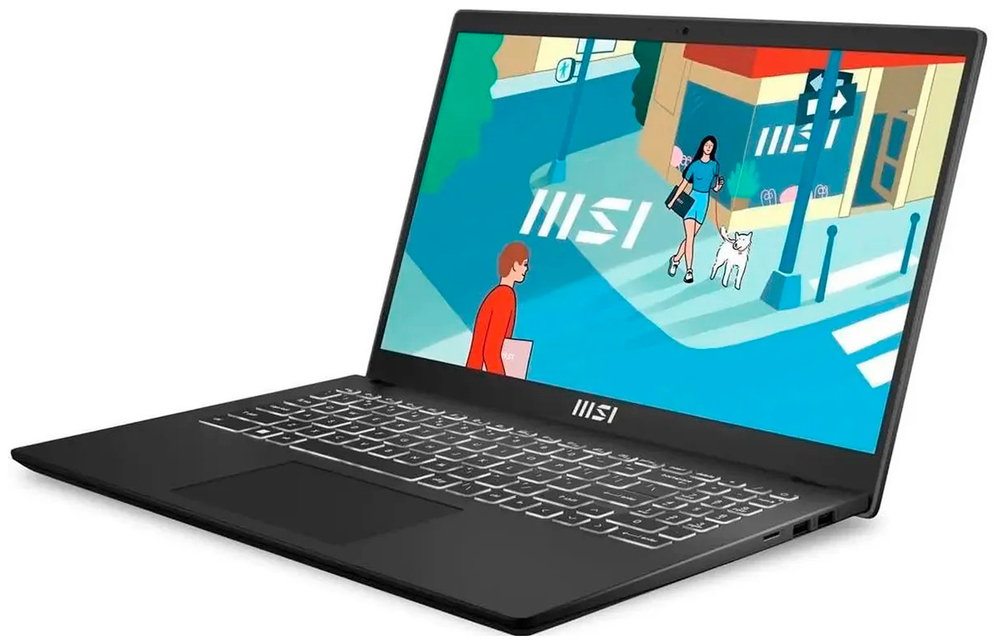 Ноутбук MSI 15 H B13M-098RU (9S7-15H411-098) черный в регионах России