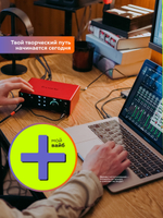 Внешняя звуковая карта Focusrite Scarlett 4i4 4th Gen