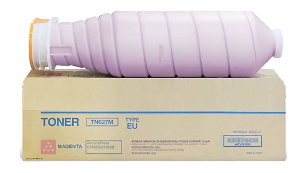 Тонер-картридж Konica-Minolta TN-627M для AccurioPress C12000/C14000 пурпурный (181K) ACVV350/ACVV390