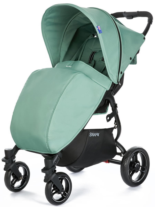 Прогулочная коляска Valco baby Snap 4 с накидкой на ножки Flatt Matt / Slate Blue