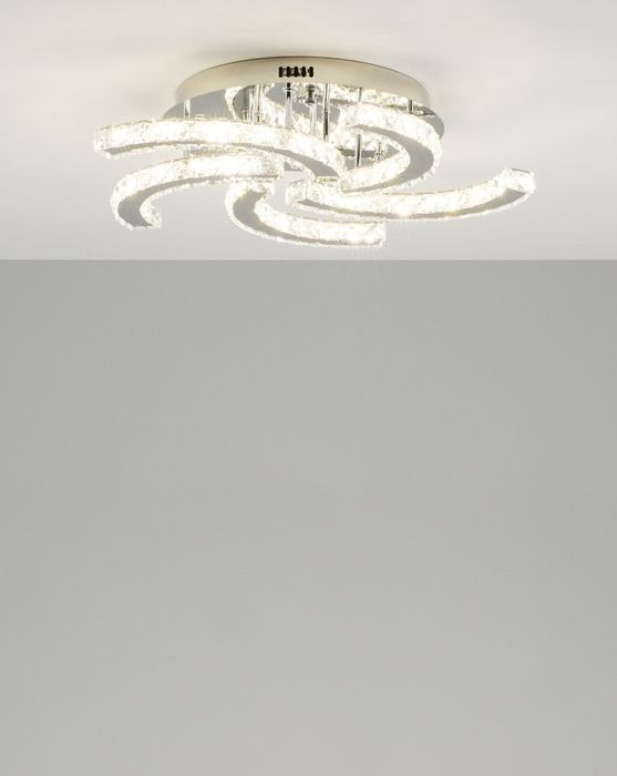 Светодиодная потолочная люстра Moderli V1594-CL Luna LED*30W