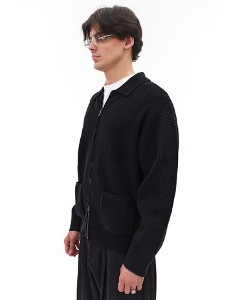 Джемпер на молнии LAINE черный