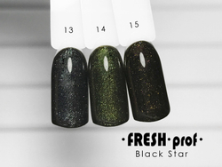 Гель лак Fresh Prof Black Star 10мл №14