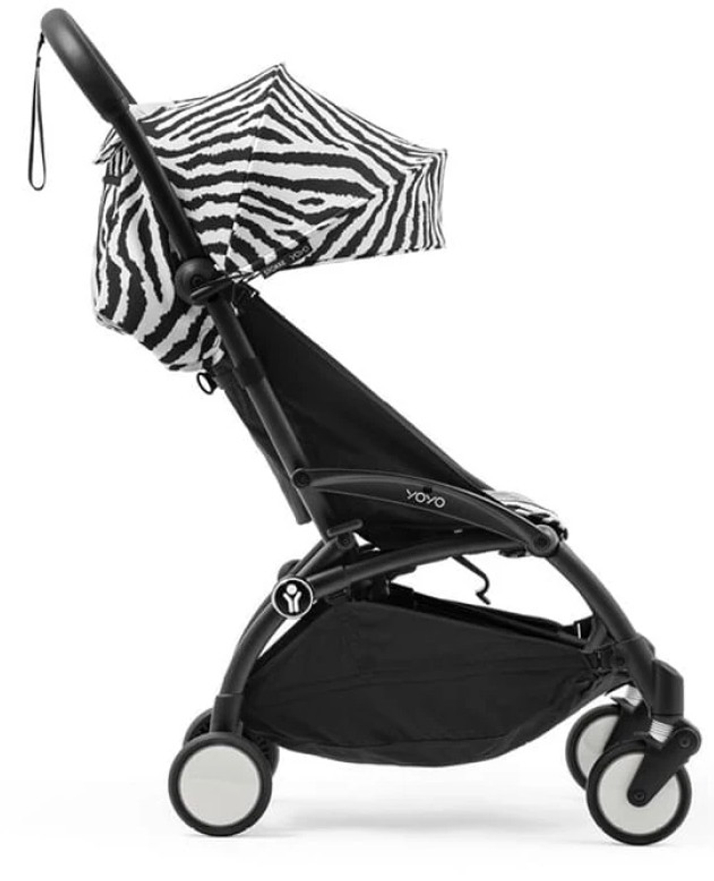 Коляска прогулочная Stokke YOYO3 рама чёрная Black Zebra