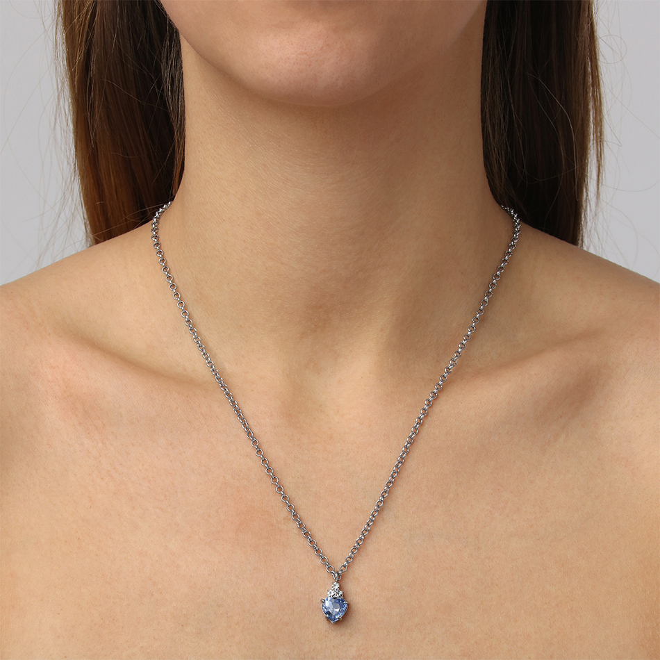 Колье Dyrberg Kern SPIRA SS LIGHT BLUE 480003