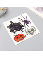 Переводные тату на тело цветные «Страшилки», 10×10 см