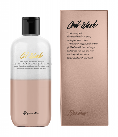 Kiss by Rosemine Fragrance Oil Wash Glamour Precious парфюмированный 2-х фазный гель для душа с ароматом мандарина и сладкого жасмина