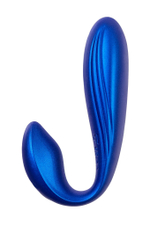 Синий вибратор для пар Langou с управлением через приложение (Цвет: синий)