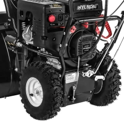 Hyundai S 1176 снегоуборщик бензиновый 11 л.с. ковш 76 см, выброс 11 м, 5 вперед/2 назад