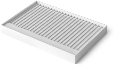 Планшет акриловый/для цепей/браслетов/бороздки/изолон/съемная планка/315*213*35 мм.