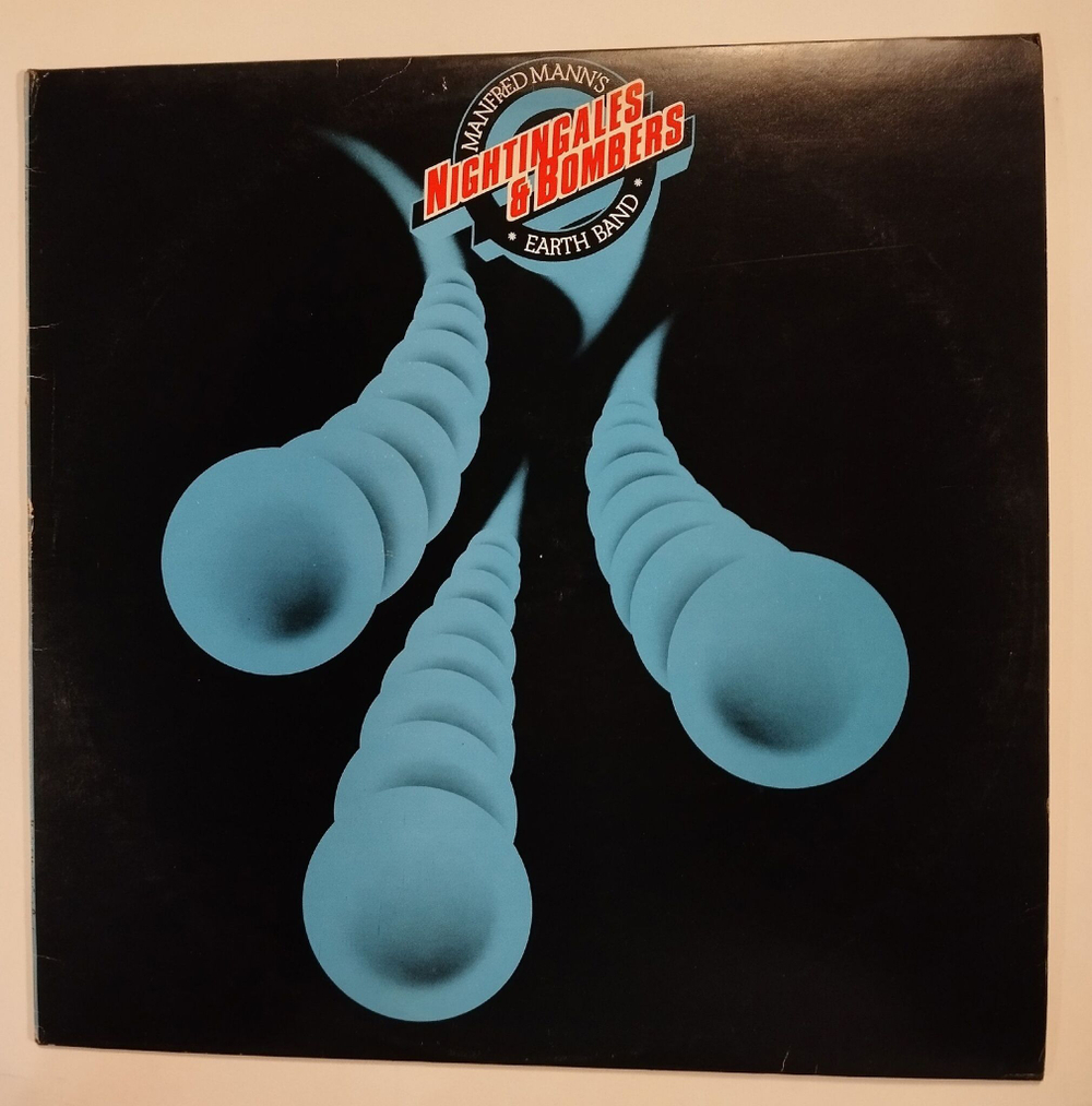 Винтажная виниловая пластинка LP Manfred Manns Earth Band Nightingales and Bombers (UK 1978)