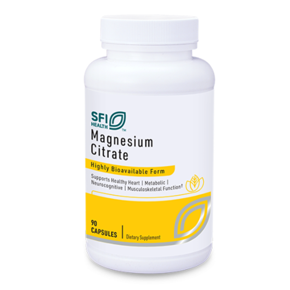 Klaire Labs - Magnesium Citrate 90 capsules