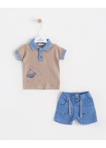 поло с шортами