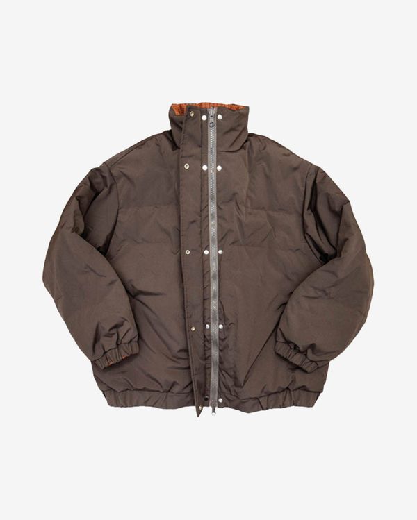 Пуховик двухсторонний кирпич - фото 2