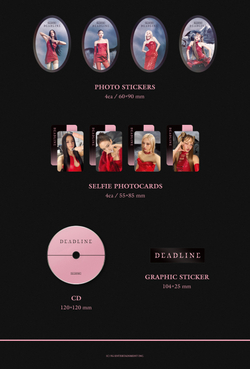 Альбом BLACKPINK 3rd MINI ALBUM [DEADLINE] (предзаказ от Weverse Shop)