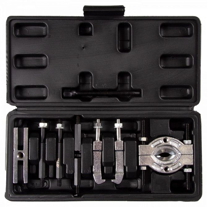 AFFIX (AF10410009C) Съемник подшипников, 15-58 мм, сегментного типа, 9 предметов, кейс
