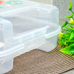 Аптечка "Tule" 260*230*100мм с декором (бесцветный)