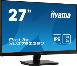 Монитор Iiyama 27;; XU2792QSU-B1 2560x1440 IPS LED 70Гц 5ms DVI HDMI DisplayPort