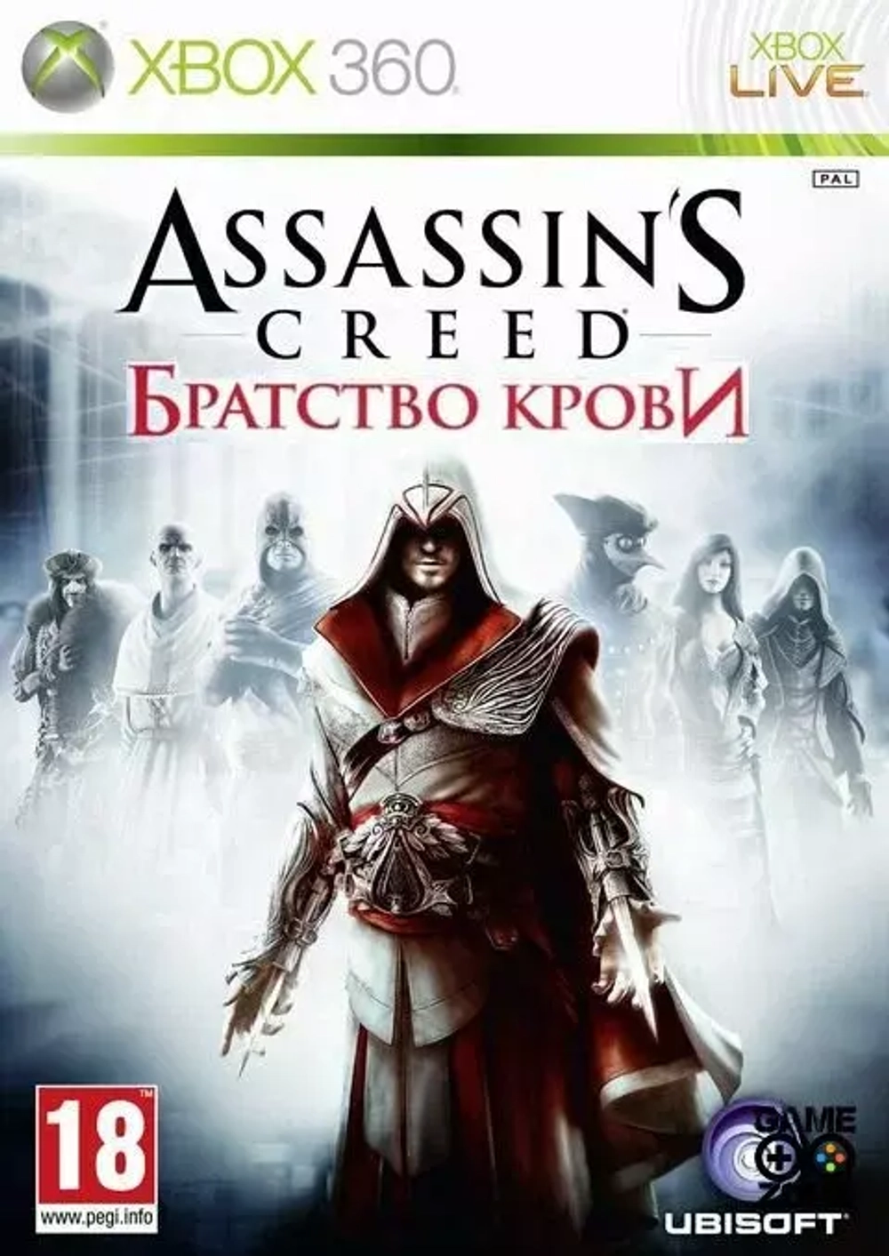 Assassins Creed Братство Крови Xbox 360 Б\У