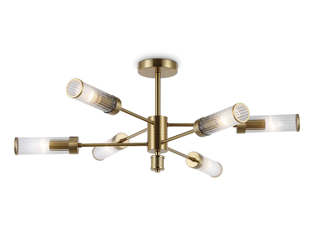 Ambrella Люстра со стеклянными плафонами на штанге Modern LH55161