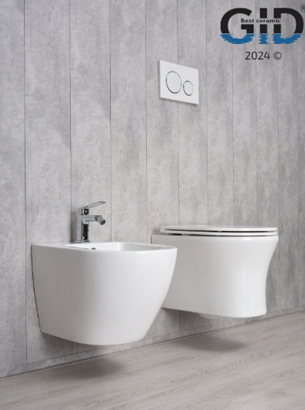 Унитаз подвесной Gid Tr2101 62232Y белый 49x36x36