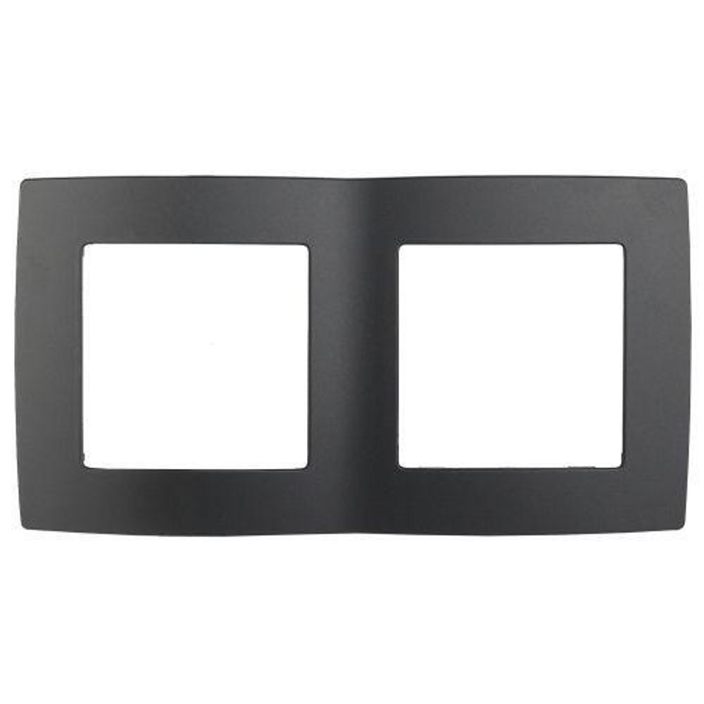 Рамка 2-м 12-5002-05 антрацит ЭРА Б0014755 Рамка 2-м 12-5002-05 антрацит ЭРА Б0014755