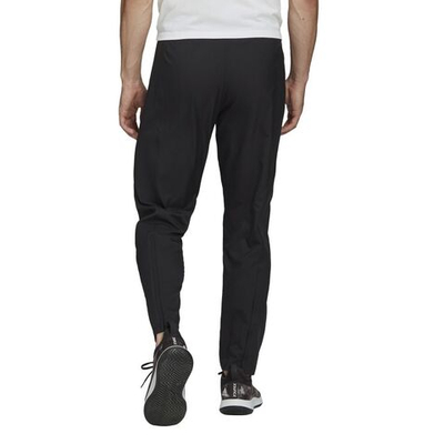 Мужские теннисные штаны Adidas Melbourne Tennis Stretch Woven Pants - black/white
