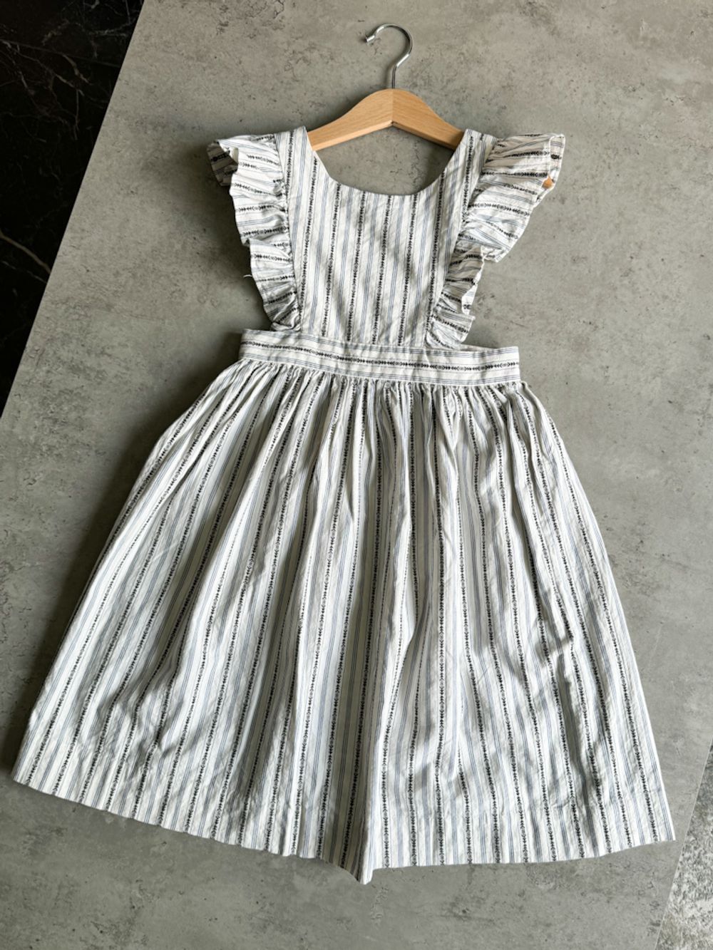 Хлопковое платье сарафан Bonpoint, 116