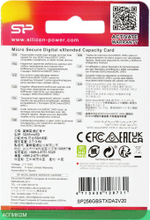 Карта памяти Silicon-Power microSD 256GB Superior A2 microSDXC Class 10 UHS-I U3 (SP256GBSTXDA2V20)