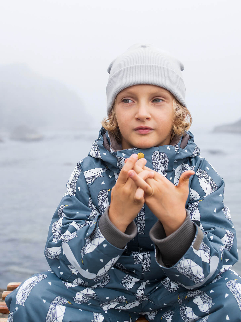 Шапка Mjölk Storm Gray, уценка