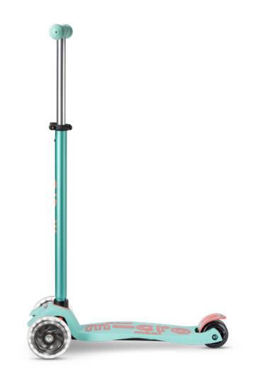 Самокат Maxi Micro Deluxe мятный LED