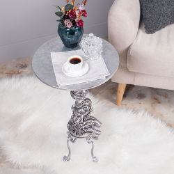 Столик декоративный Дю Солей Античное серебро