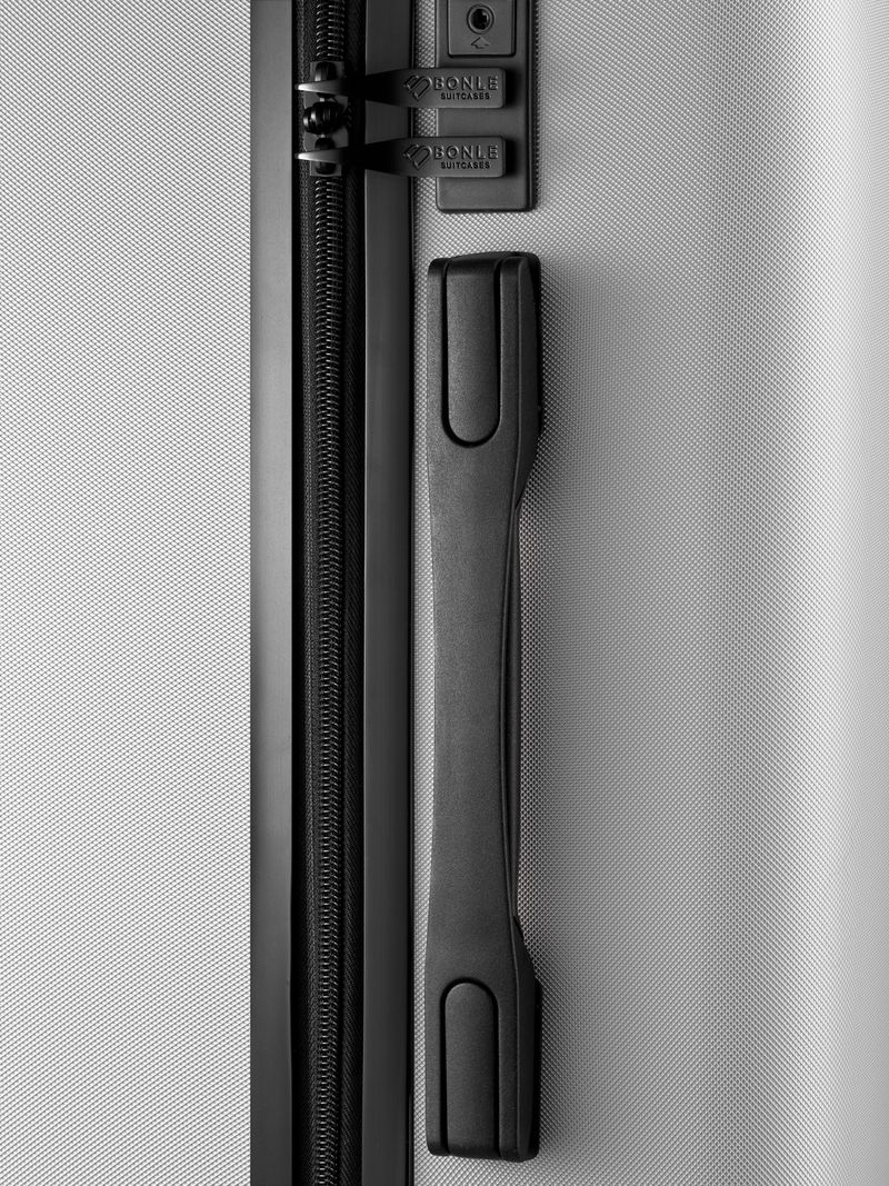 Чемодан Bonle размер S Серебристый