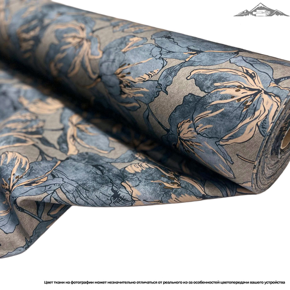 Тенсель с хлопком рис. №3 | ш.250 см | 120 г/м² | лиоцелл-65% хлопок-35%