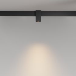 Трековый однофазный магнитный светодиодный светильник Maytoni Exility   TR121-2-7W3K-B