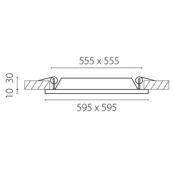 Светодиодная панель Zocco Lightstar 224364