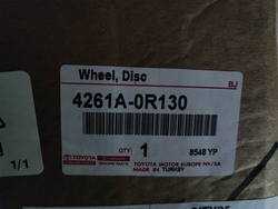 Диск литой R19 Toyota RAV4 V (XA50) 18-нв Б/У Оригинал 4261A0R130