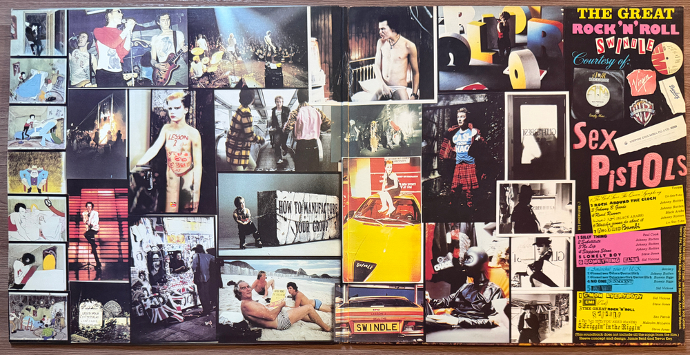 Sex Pistols ‎– The Great Rock 'N' Roll Swindle 2LP (Скандинавия 1979г.) Т