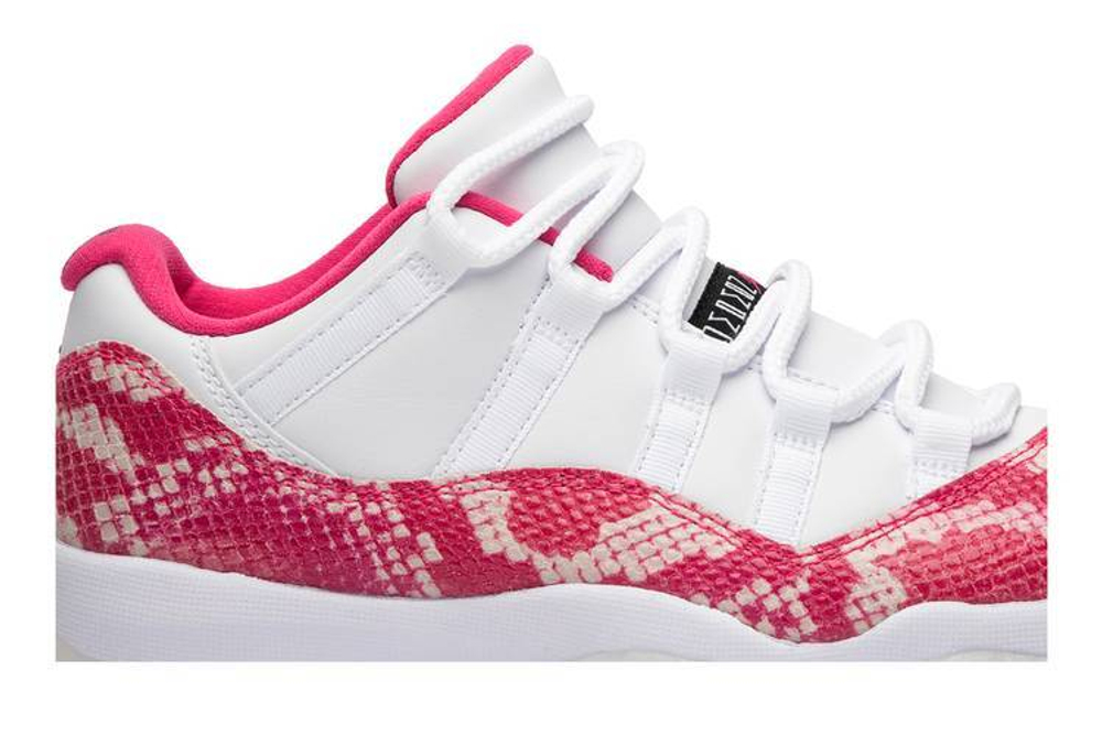 Кроссовки Jordan Air Jordan 11 Pink Snakeskin (Женская размерная сетка)