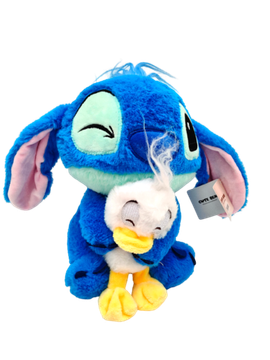 Мягкая игрушка Стич с утёнком 23см