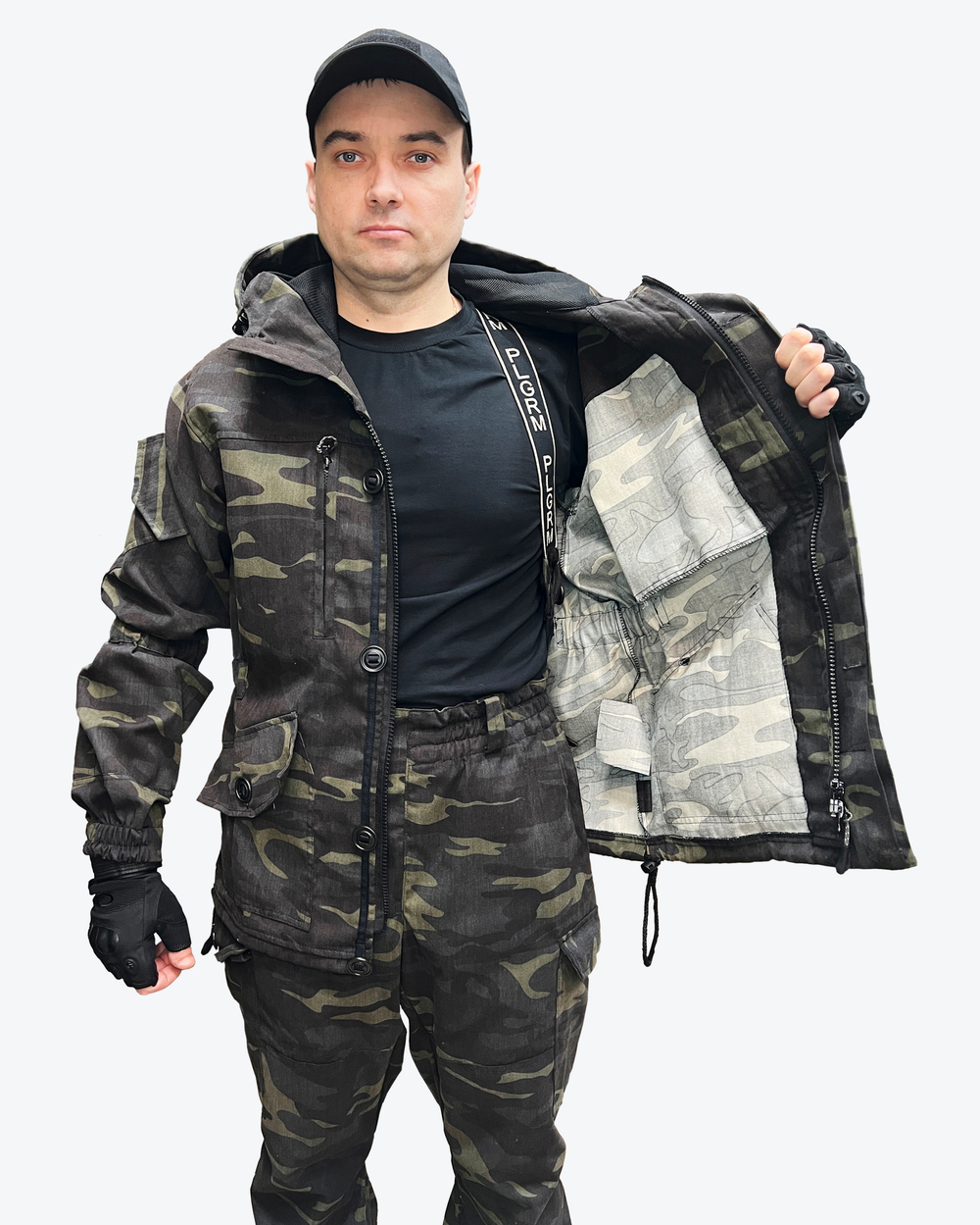 Костюм горка 5 Черный Нато Лето