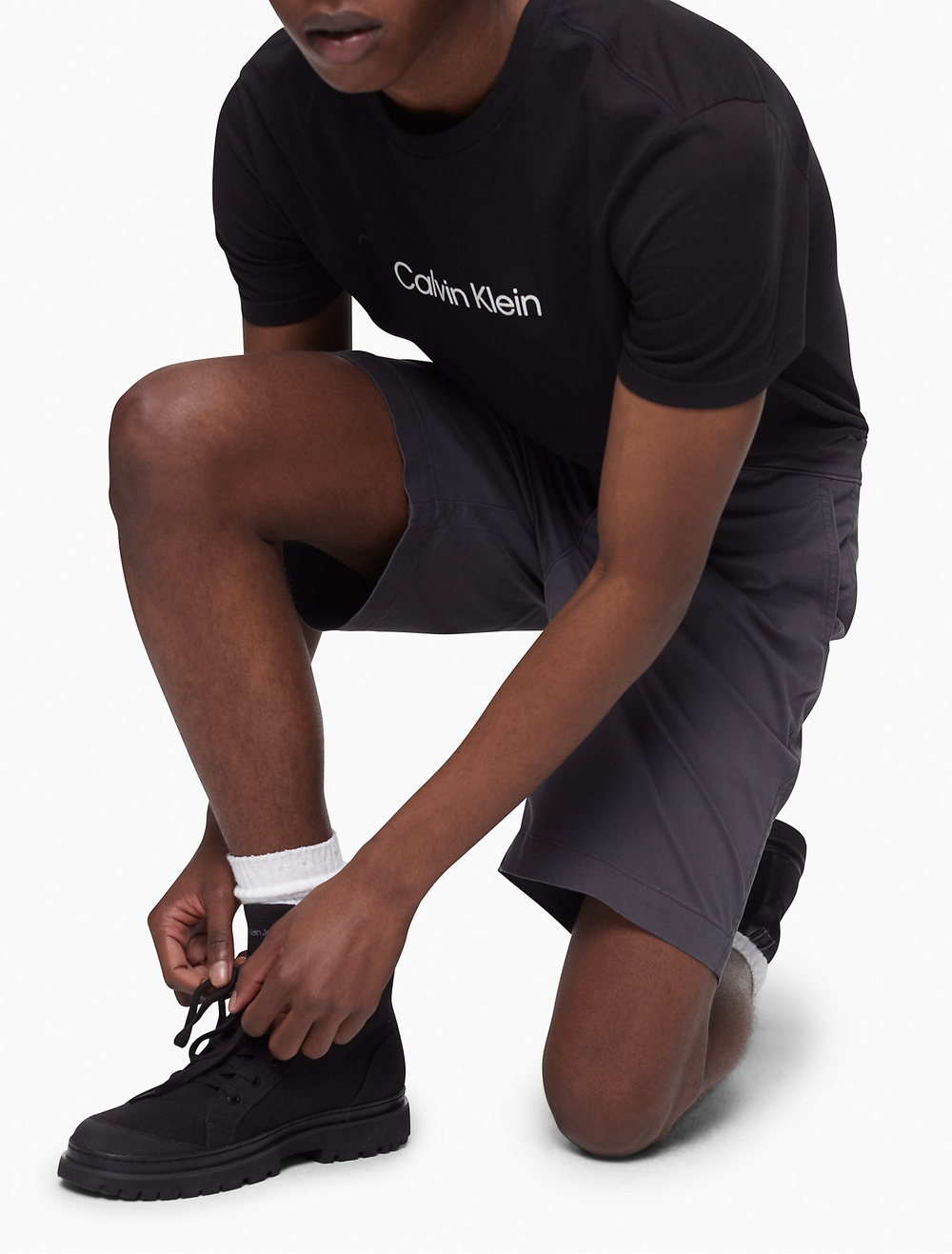 Мужские шорты Calvin Klein серый