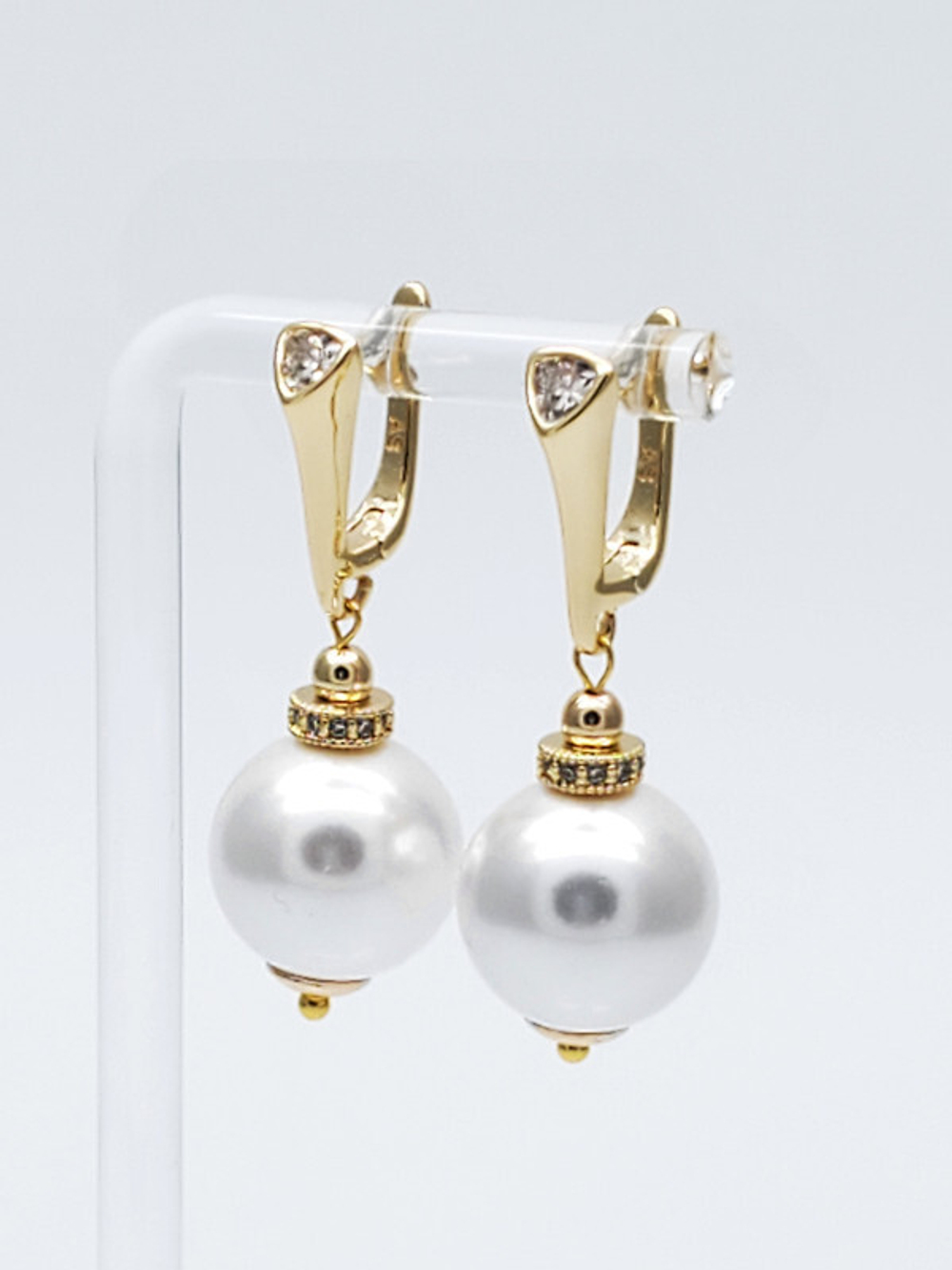 91002045 Серьги Selena Pearls