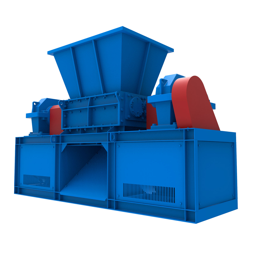 Двухвальный шредер ДВШ-800, усиленный